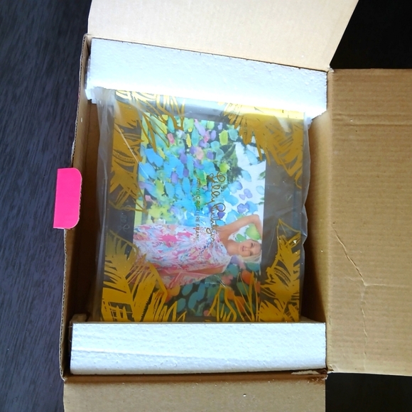 Lilly Pultzier Bamboo Frame New In Box - Picture 1 of 1
